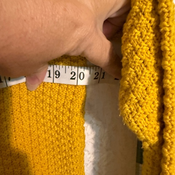 Lizsport Cozy Mustard Crew Neck Sweater, Project, Sz Small - Picture 4 of 6